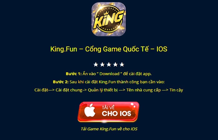 KING FUN | Tải KING FUN APK IOS mới nhất | Đánh giá game bài KING FUN Club