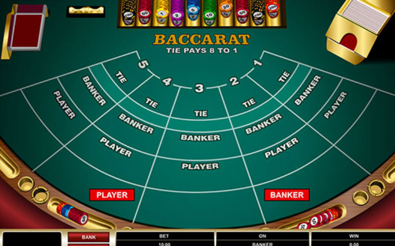 Cách chơi bài Baccarat lũy tiến chắc thắng