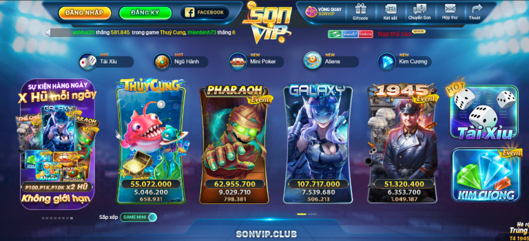 SonVip – Cổng game trả thưởng cao nhất Việt Nam - Ảnh 3